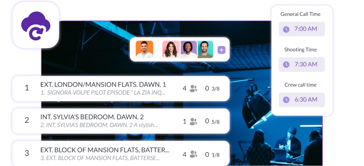 Scene undo & renumbering preview