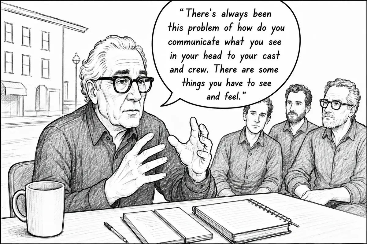 Martin Scorsese quote illustration